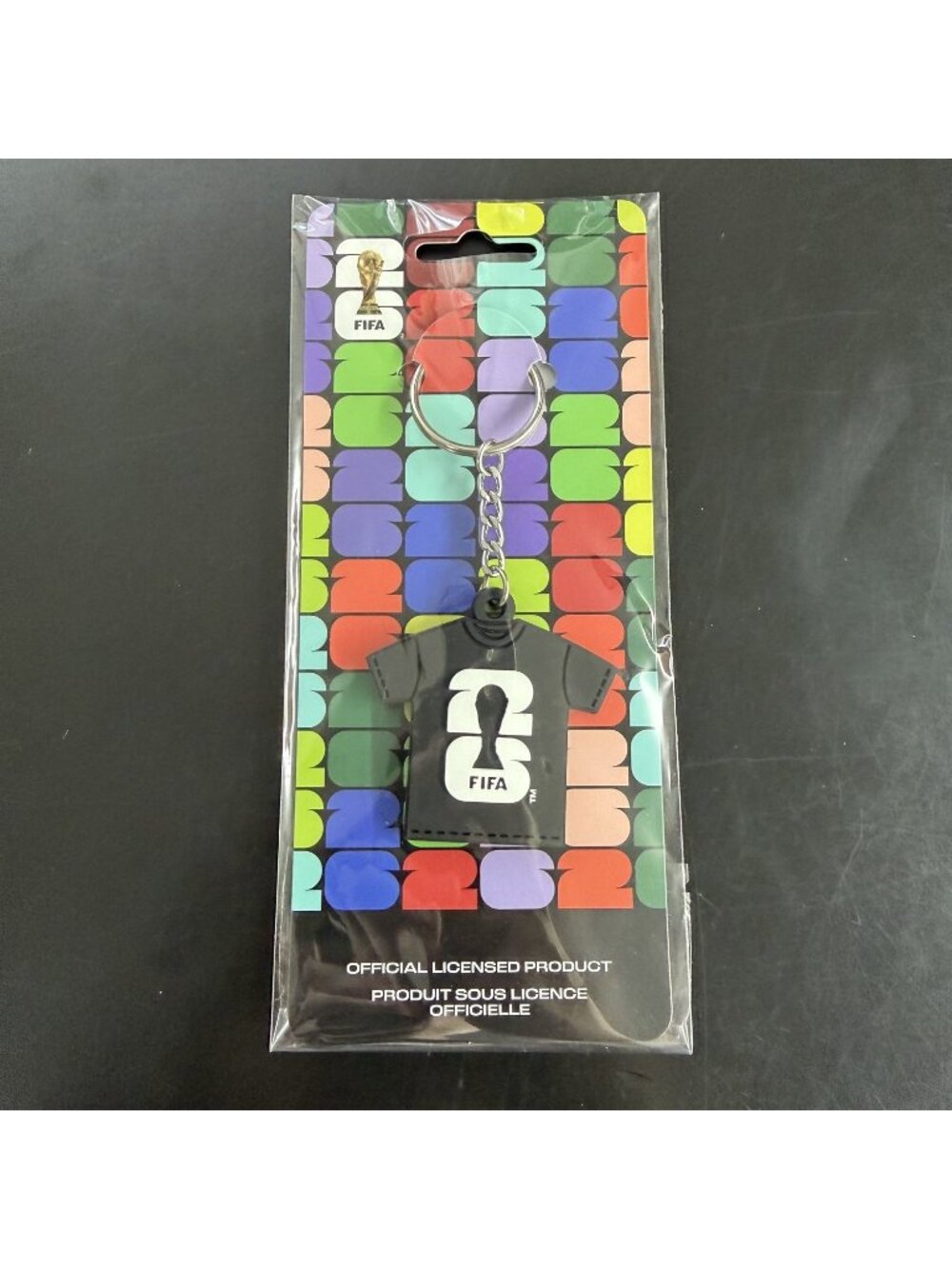 Fifa Soccer Keychain World Cup 2026 Black Official Licensed Merchandise New